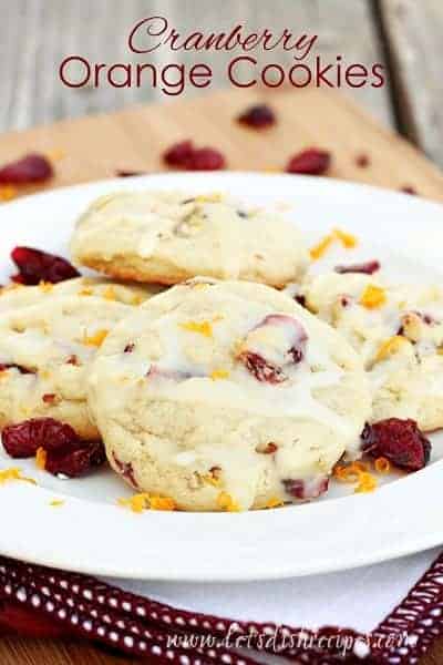 Cranberry Orange Cookies