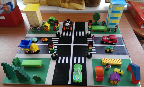 Наглядное пособие правил дорожного движения для детей