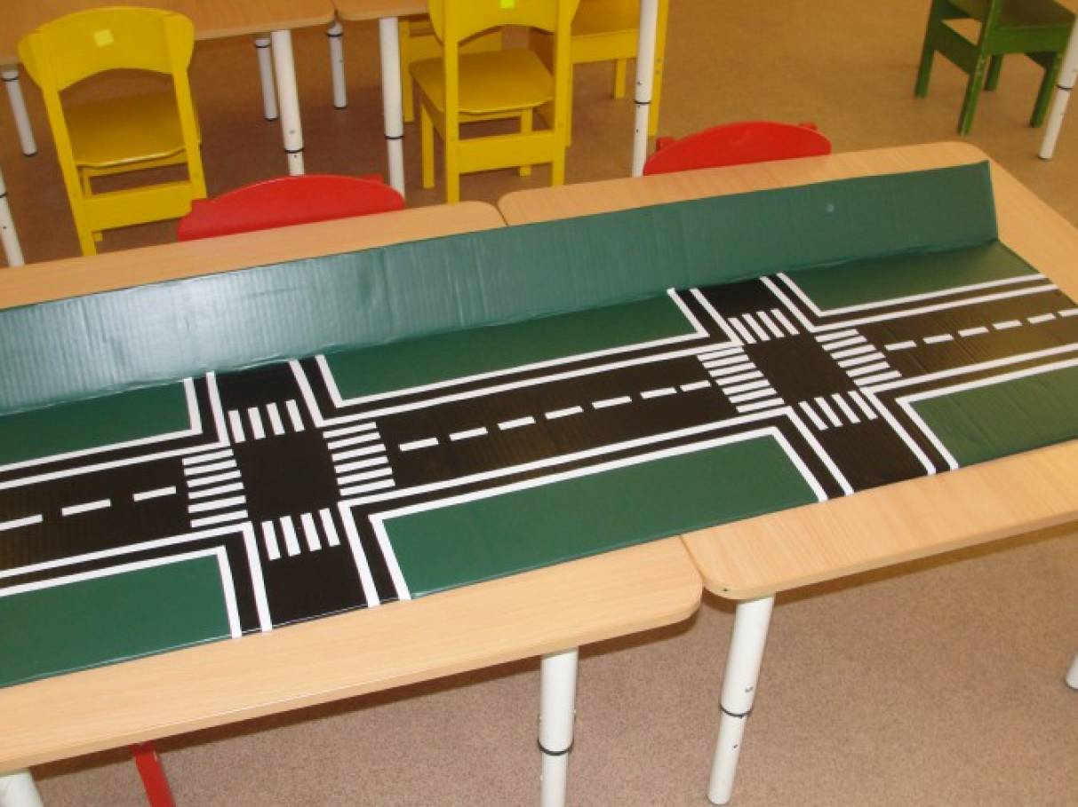 стол пдд для детского сада